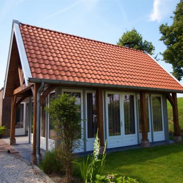 Sfeervolle tuinkamer