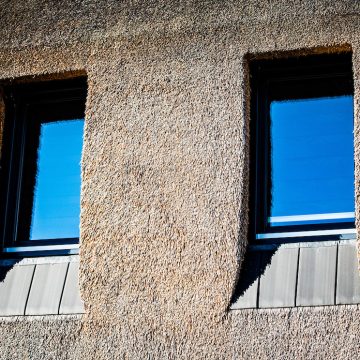 Verzonken raampartijen in kapconstructie