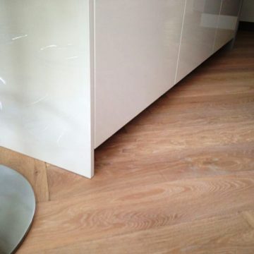 Visgraat eikenhouten vloer