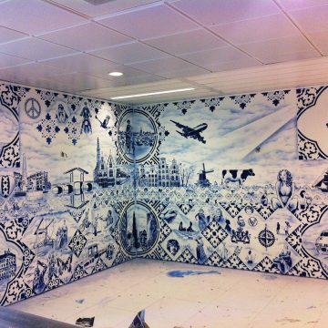 Wandafwerking in print