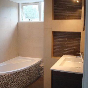 Toepassing verschillende tegelsoorten