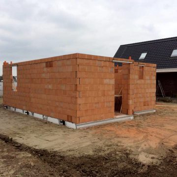 Bijna klaar voor de verdiepingsvloer