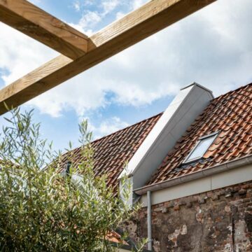 Topgevels met zink felswerk